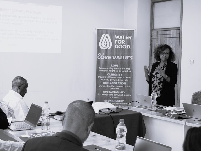 Bethelhem Mengistu, Global Coordinator of Agenda for Change, presenting the global overview  of the 