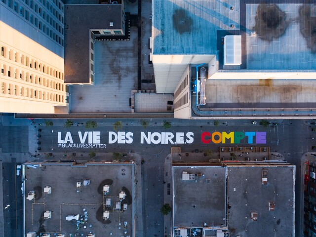 La Vies des Noires Compte / Black Lives Matter, Gay Village, Monteal