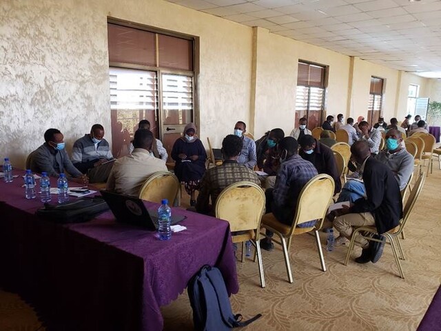 Shashamane and Negelle Arsi woredas' WASH SDG master plans are being discussed by participants