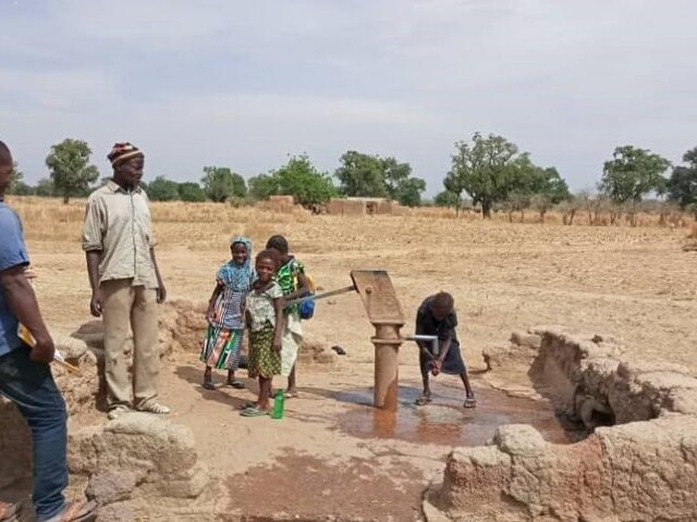 Handpump in rural Mali