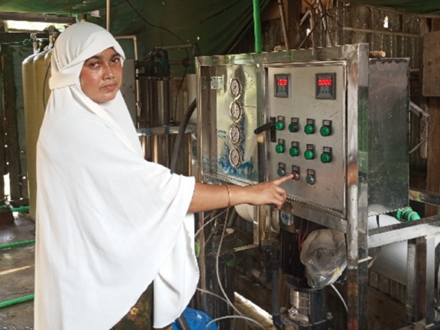 Shiuli Begum, mother and water entrepreneur
