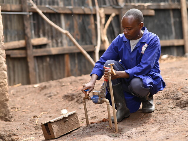 Fixing water point