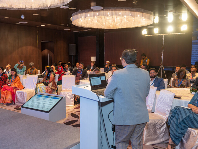 Session on day 2 of the Toilet Conference in Bangladesh