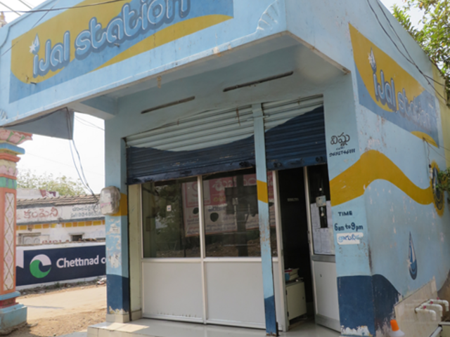 Water kiosk in Odisha, India