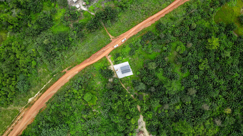 Kasenda hybrid pumping system in rural Uganda