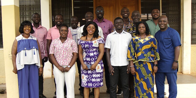 Participants at the Asutifi North validation session 