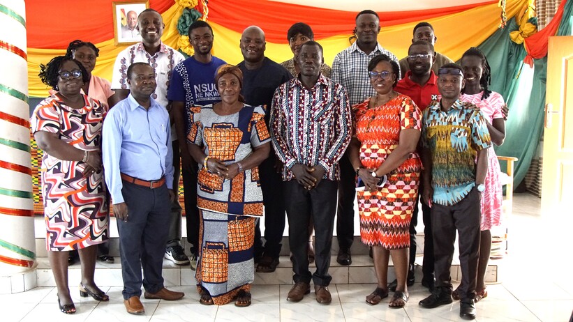 Participants at the Tano North workshop Participants at the Tano North workshop