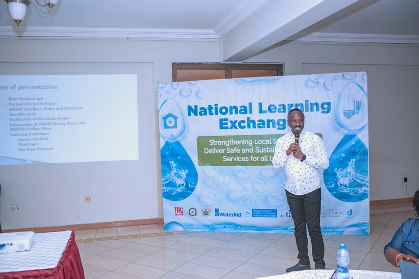 Bismark Asante shares insights on the Asutifi North WASH Initiative Bismark Asante shares insights on the Asutifi North WASH Initiative