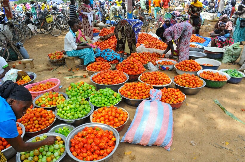 Kombissiri market, Burkina Faso