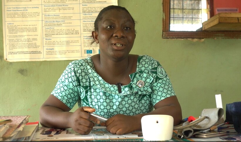 Gifty N. Hayford, Senior Community Health Nurse, Asma Camp CHPS 