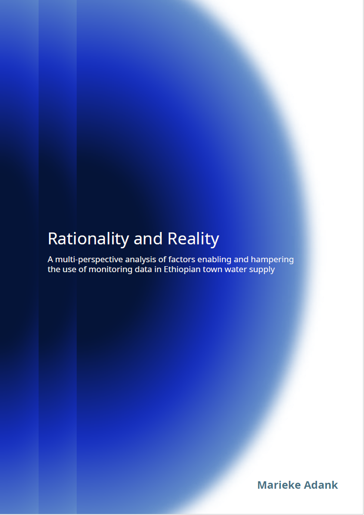Cover of the PhD thesis Rationality and Reality by Marieke Adank