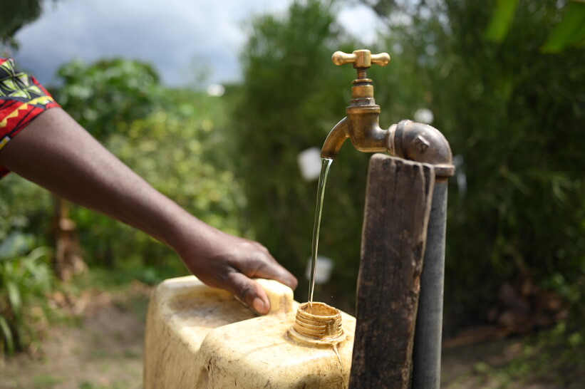 Household water connection in Kicwamba sub county Household water connection in Kicwamba sub county