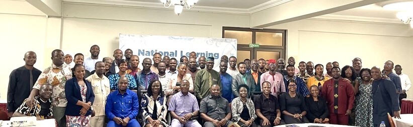 Stakeholders from across the country at the National Learning Exchange 