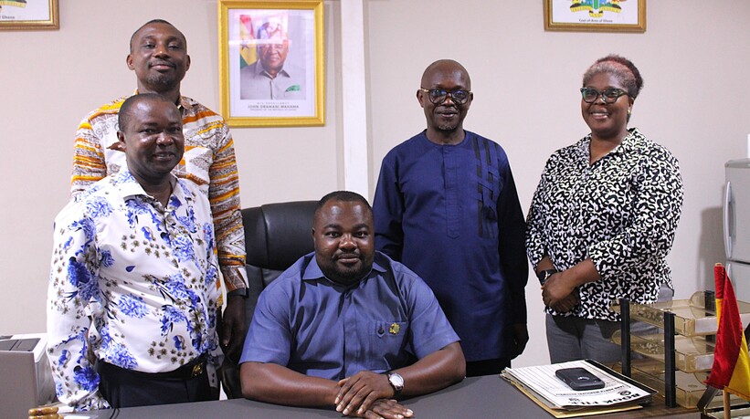 IRC Ghana Team with Tano North Municipal Assembly Officials IRC Ghana Team with Tano North Municipal Assembly Officials