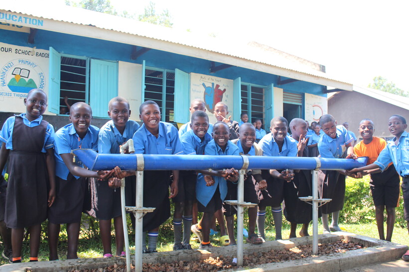 Washing hands at school has been made easier with the WASHALOTS innovation
