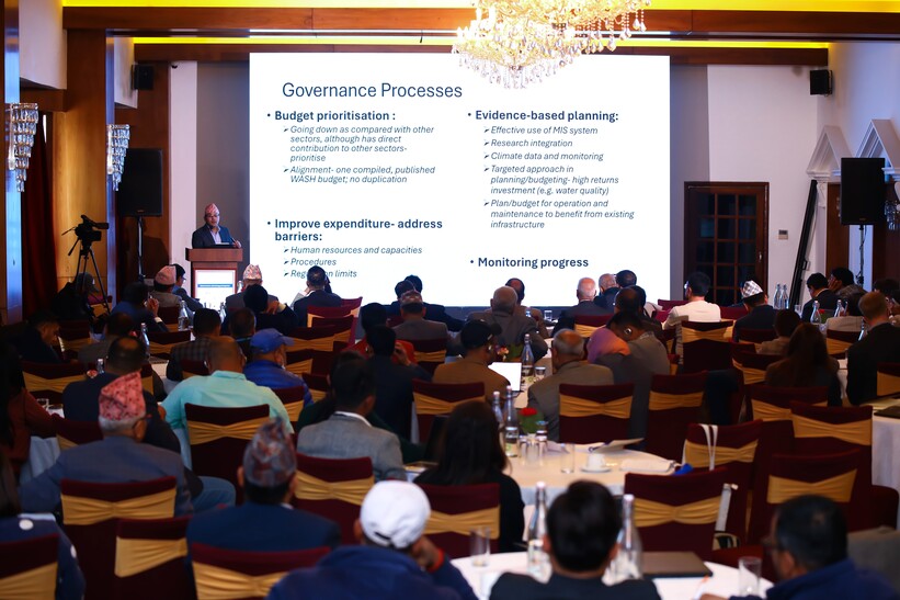Participants at the FCDO learning forum in Nepal, 2025