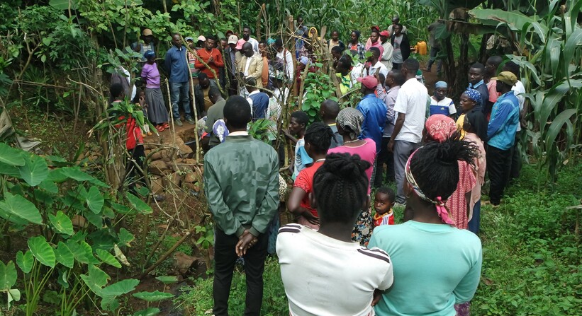 Site visit to Genzloes water scheme