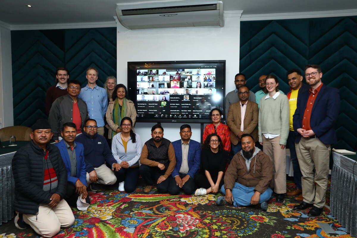 Participants at the WASH Systems for Health Learning Forum