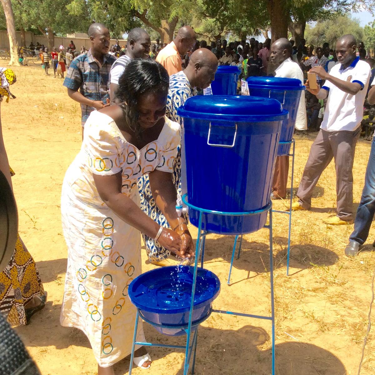 Woman washing her hands Woman washing her hands