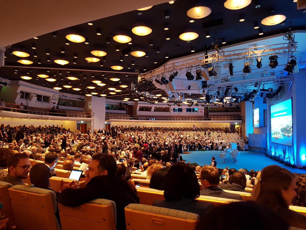 The opening plenary of Stockholm World Water Week The opening plenary of Stockholm World Water Week