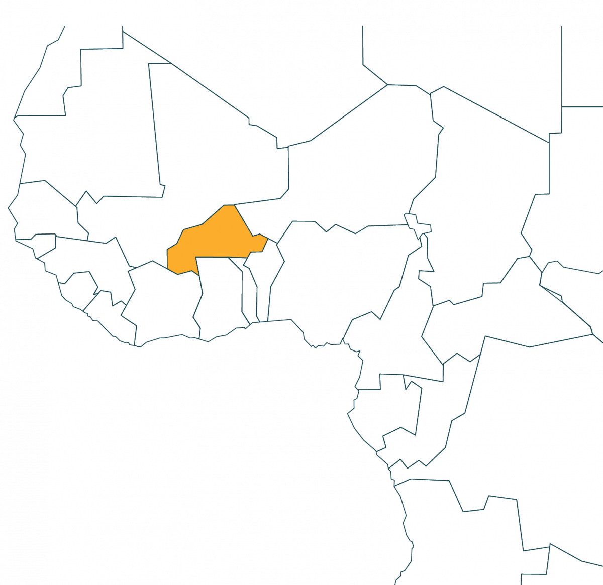 Burkina Faso Map