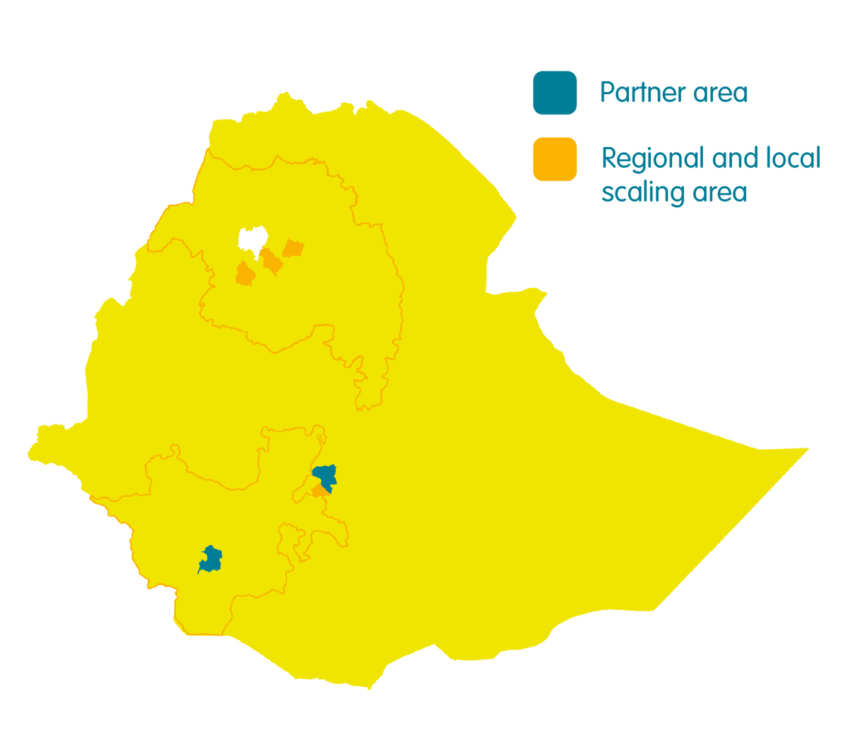 Ethiopia 2024 map