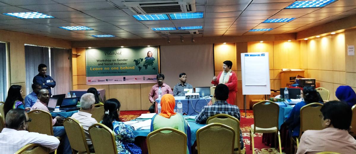 Gender and social inclusion workshop by Watershed Gender and social inclusion workshop by Watershed