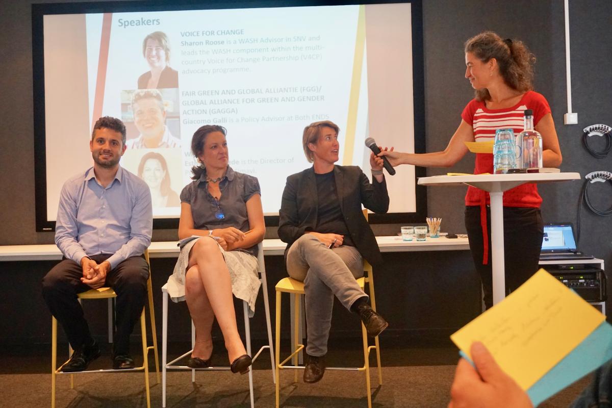 WASH debate: dialogue and dissent