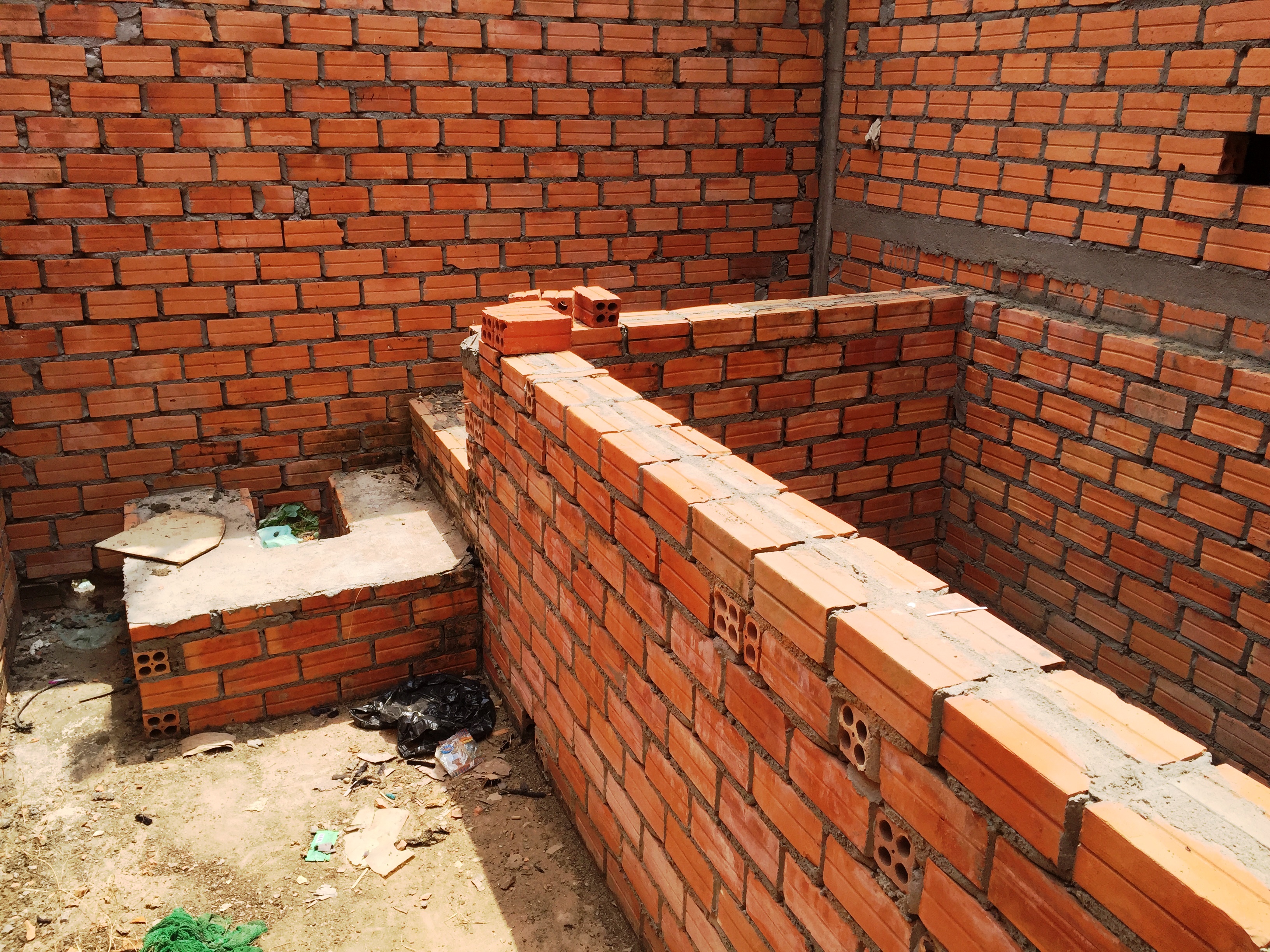 500 dollar toilet under construction in Cambodia 500 dollar toilet under construction in Cambodia