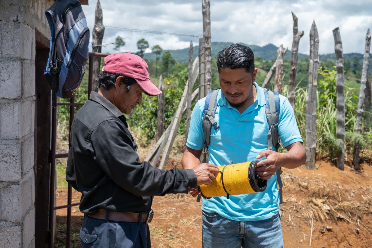 Men at work in Honduras - Photo by Elias Asaf
