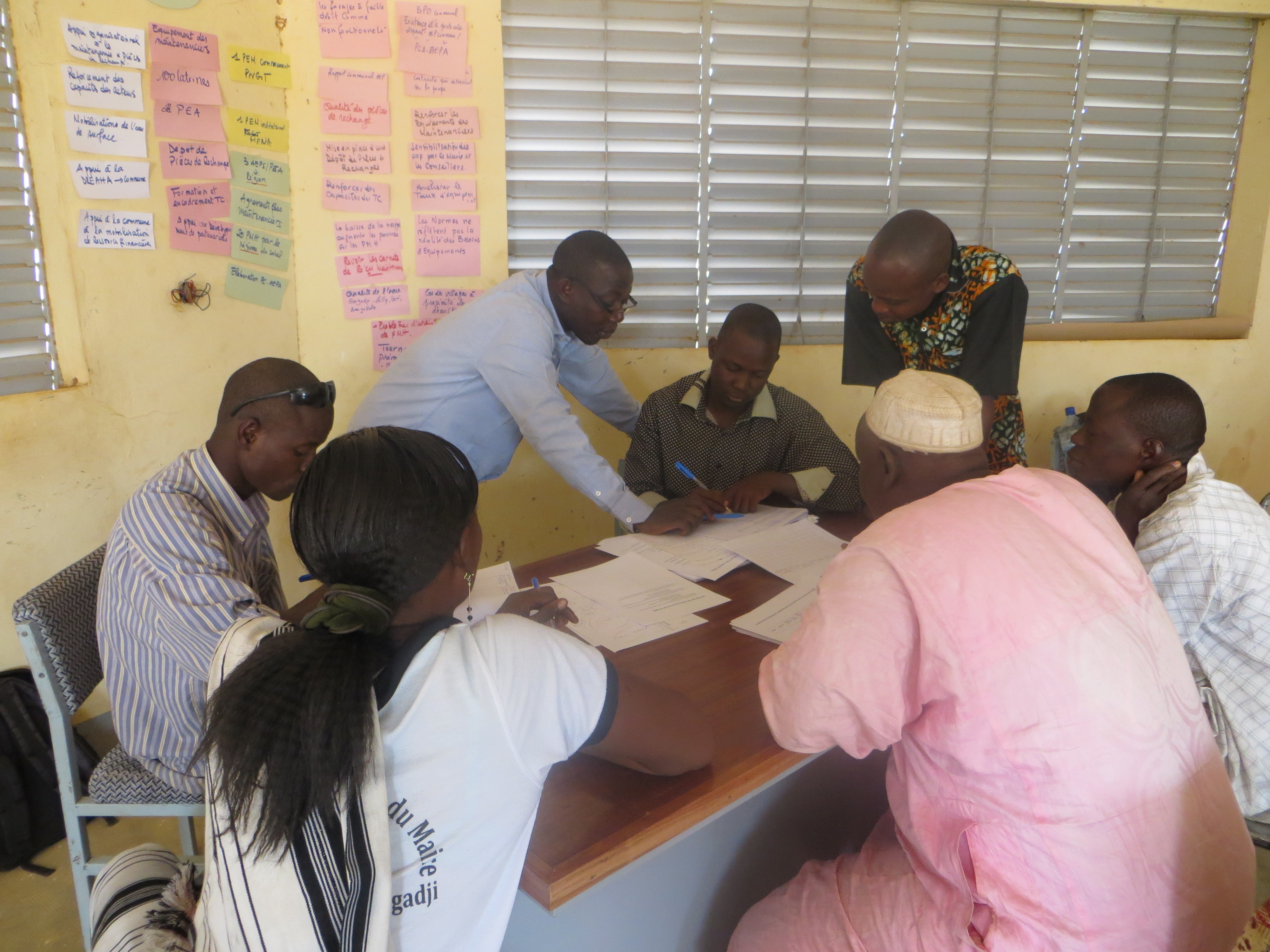 Sector learning Burkina Faso. Photo: IRC