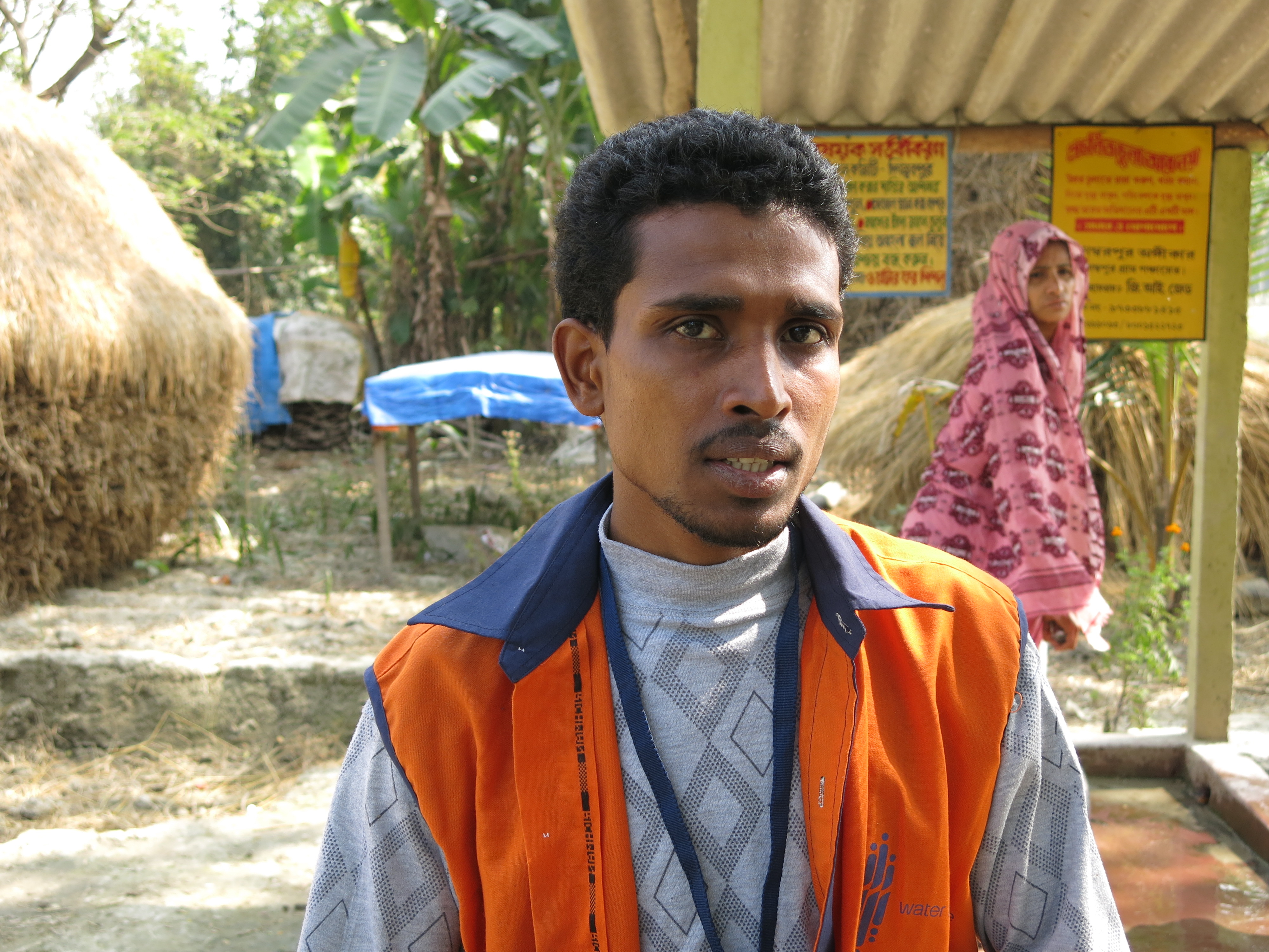 The pride of having ensured another functioning handpump