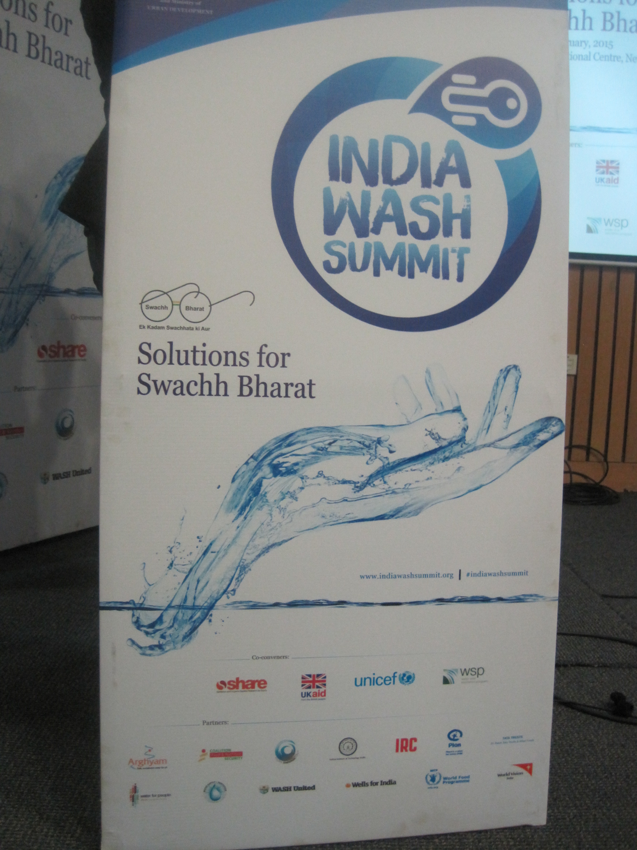 India WASH Summit Banner India WASH Summit Banner