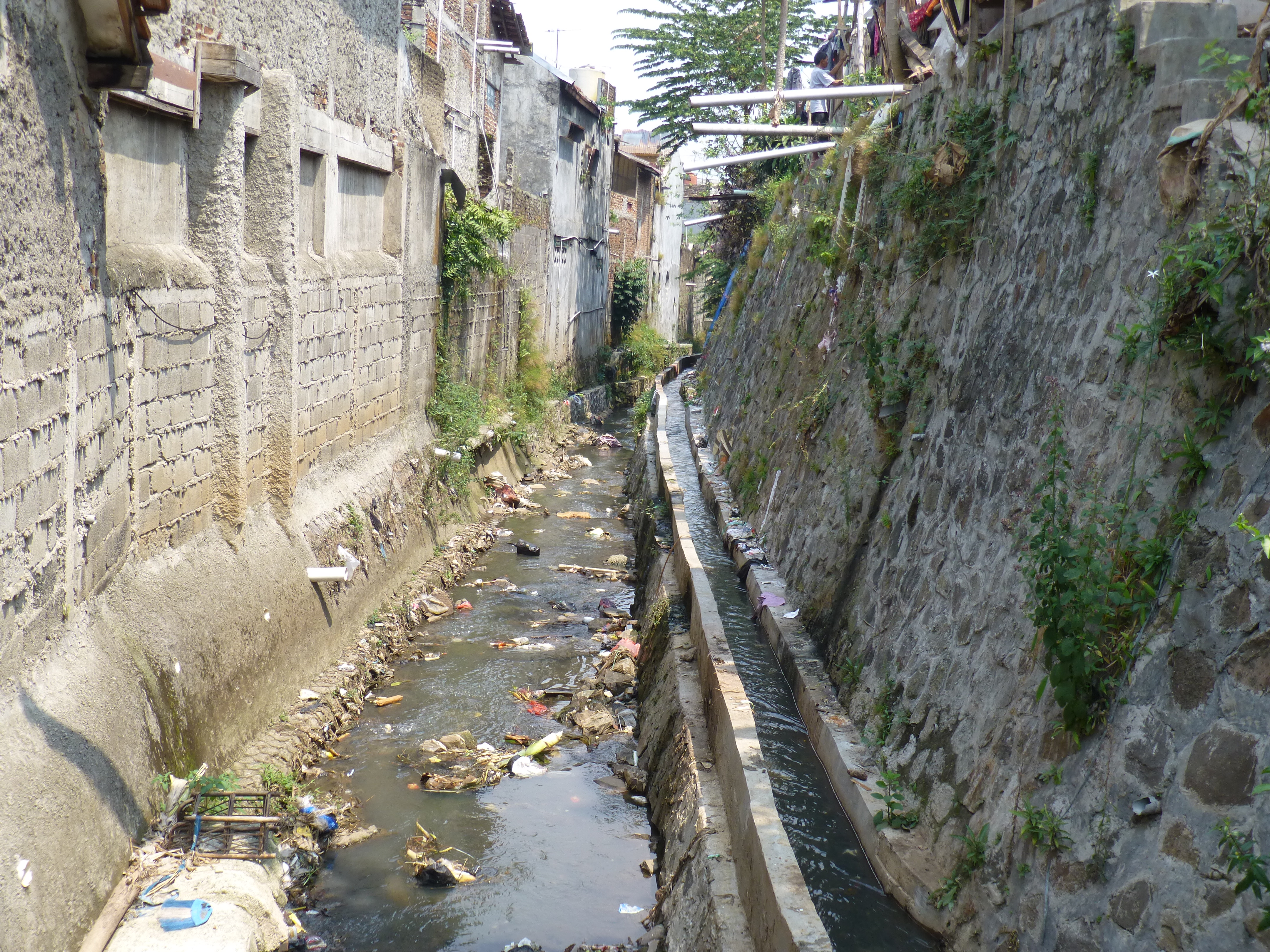 Most wastewater is being discharged in open drains