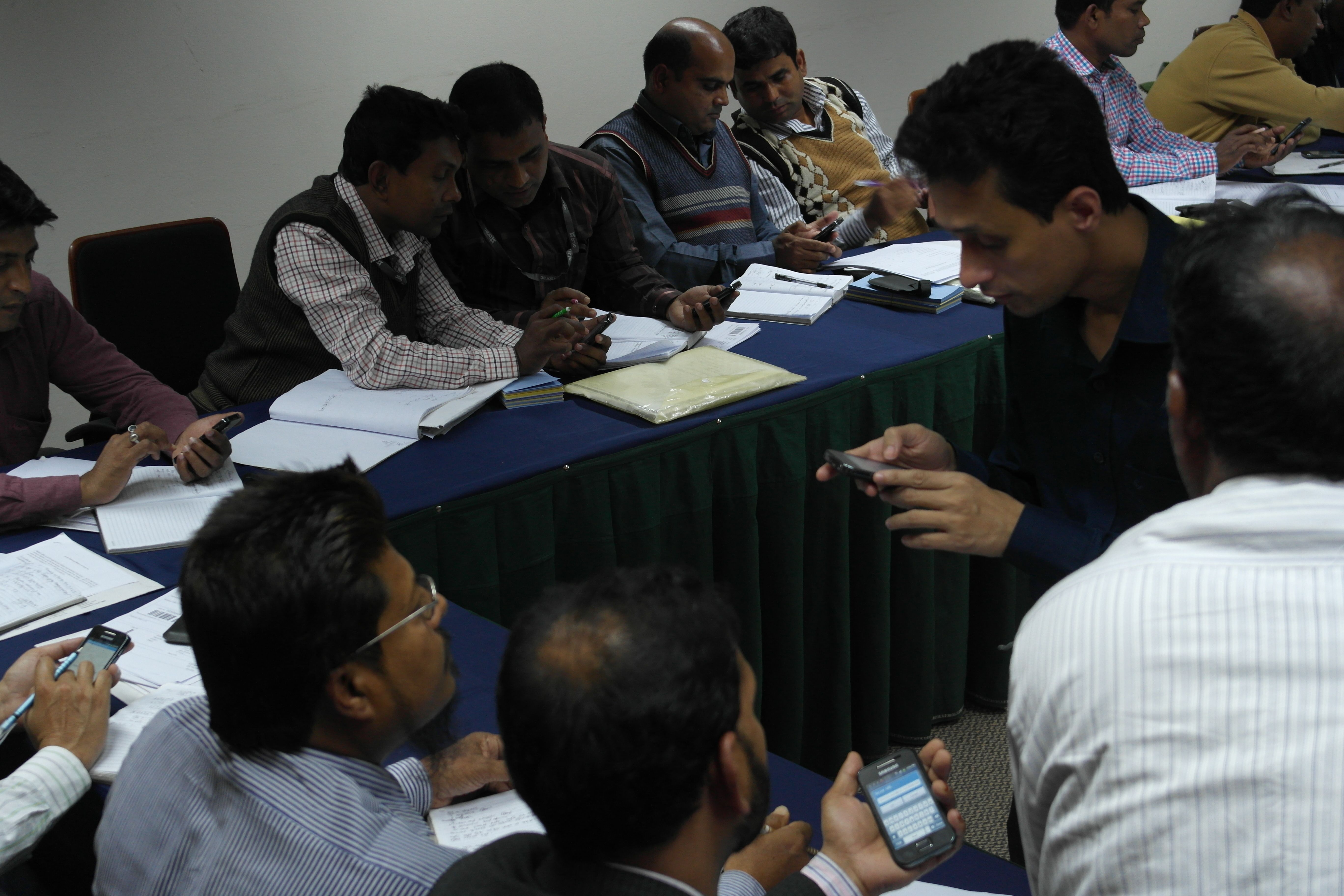 BRAC Quality Control team training. Photo: BRAC/Sabrina Shahidullah