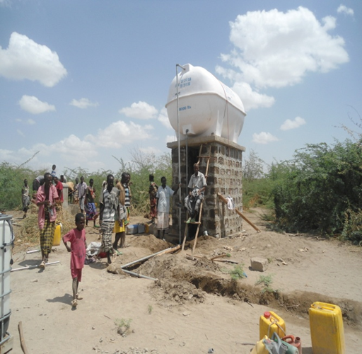 Water tank Ethiopia