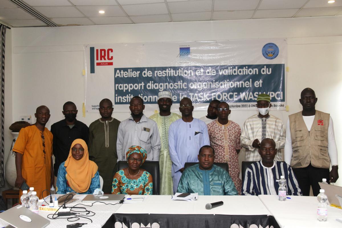 Atelier de restitution et de validation du rapport de diagnostic de la TASK FORCE WASH/PCI