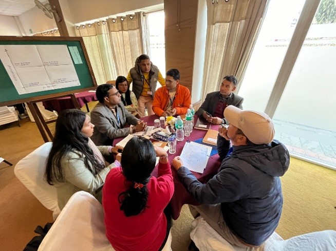 Group work on systems strengthening