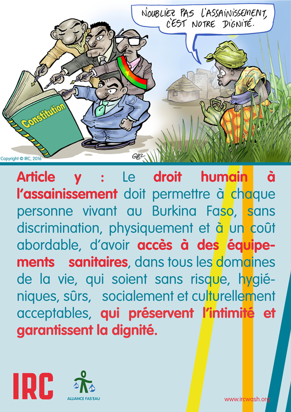 Campaign cartoon poster element 3