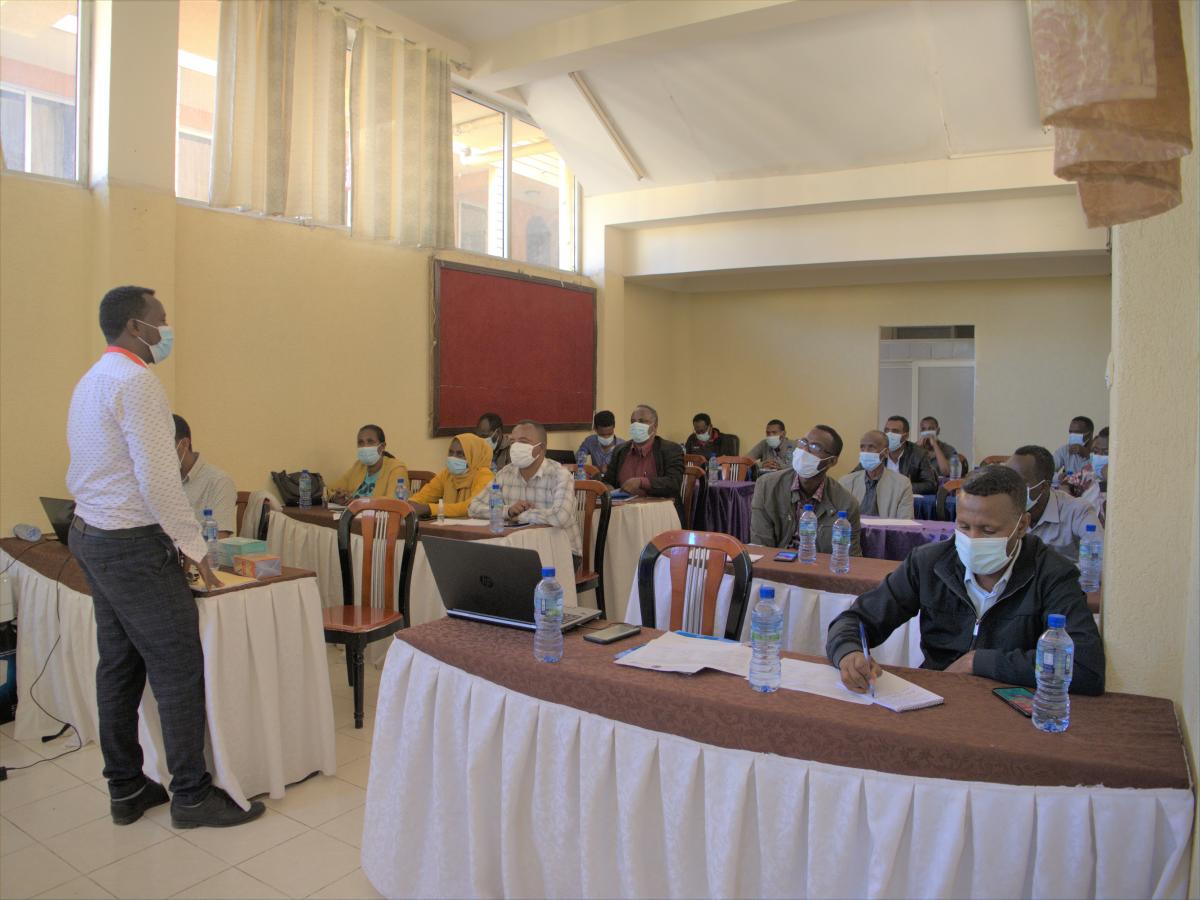In Hawassa town, both Districts discussed future COVID-19 response activities