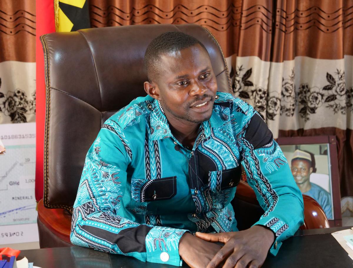 Anthony Mensah, District Chief Executive