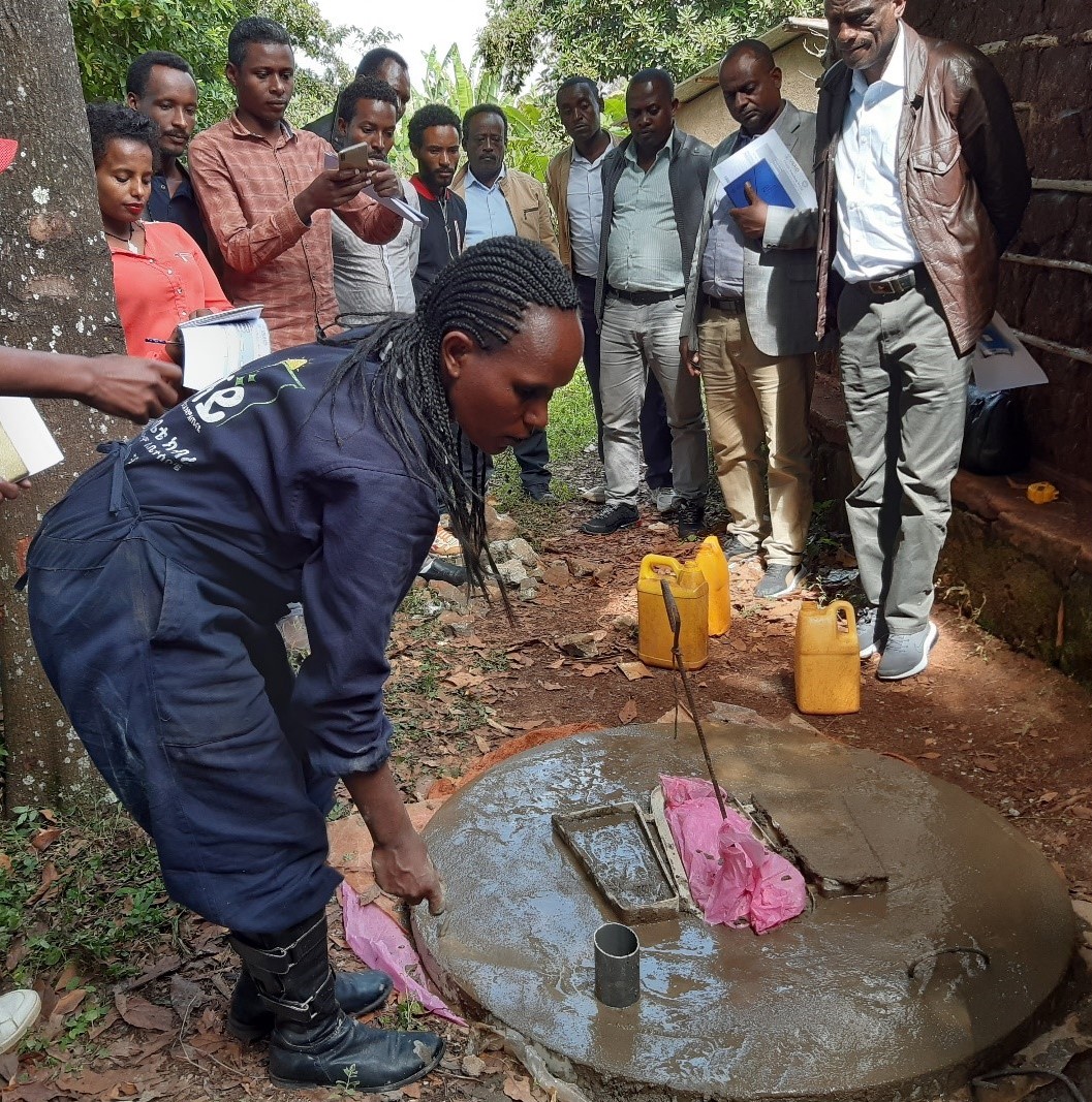 Assefash Tadesse, sanitation entrepreneur Assefash Tadesse, sanitation entrepreneur