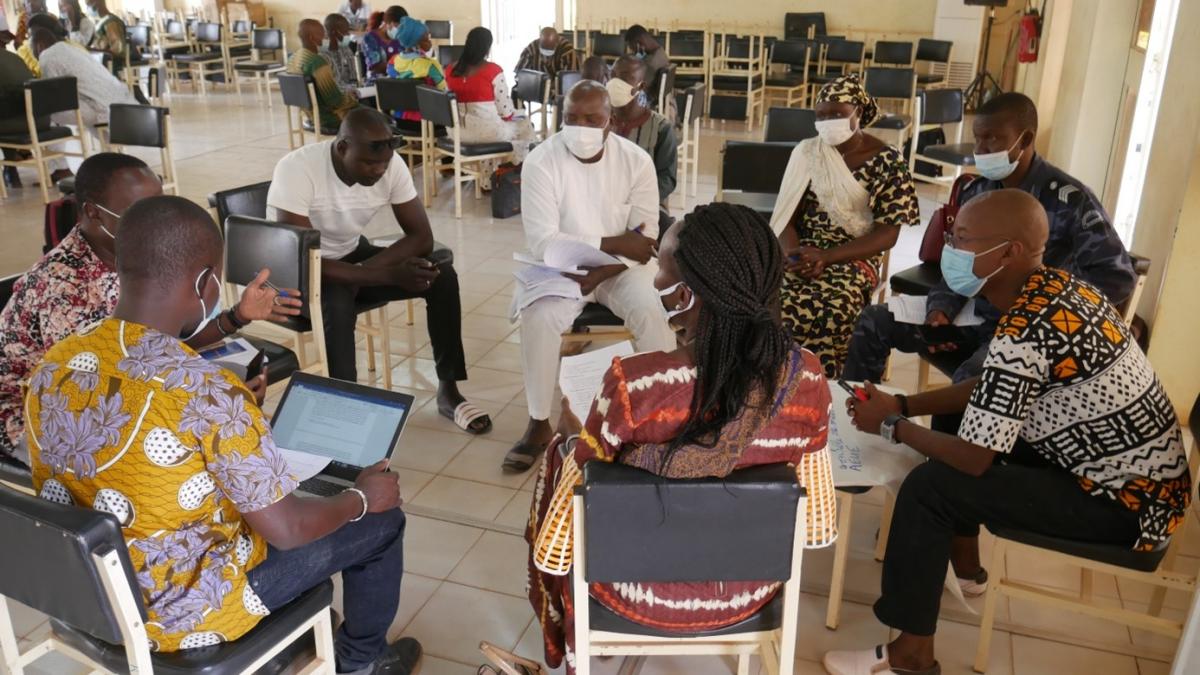Participants made proposals and amendments for the improvement of the 2021-2025 action plan (Photo NR Zohoun)
