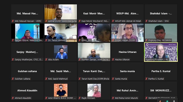 Meeting participants screenshot