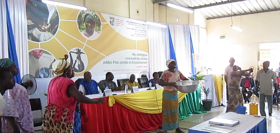 Banfora strategic plan launch ceremony. Photo: IRC Banfora strategic plan launch ceremony.
