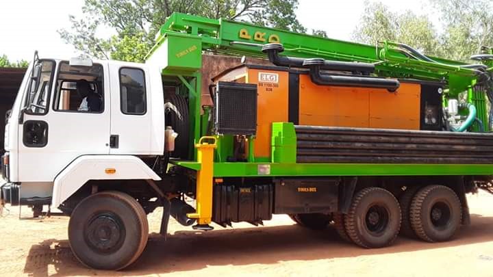 Drilling device on the mobile workshop of the Municipality of Banfora (Photo Communication Service Banfora Municipality) Drilling device on the mobile workshop of the Municipality of Banfora (Photo Communication Service Banfora Municipality)