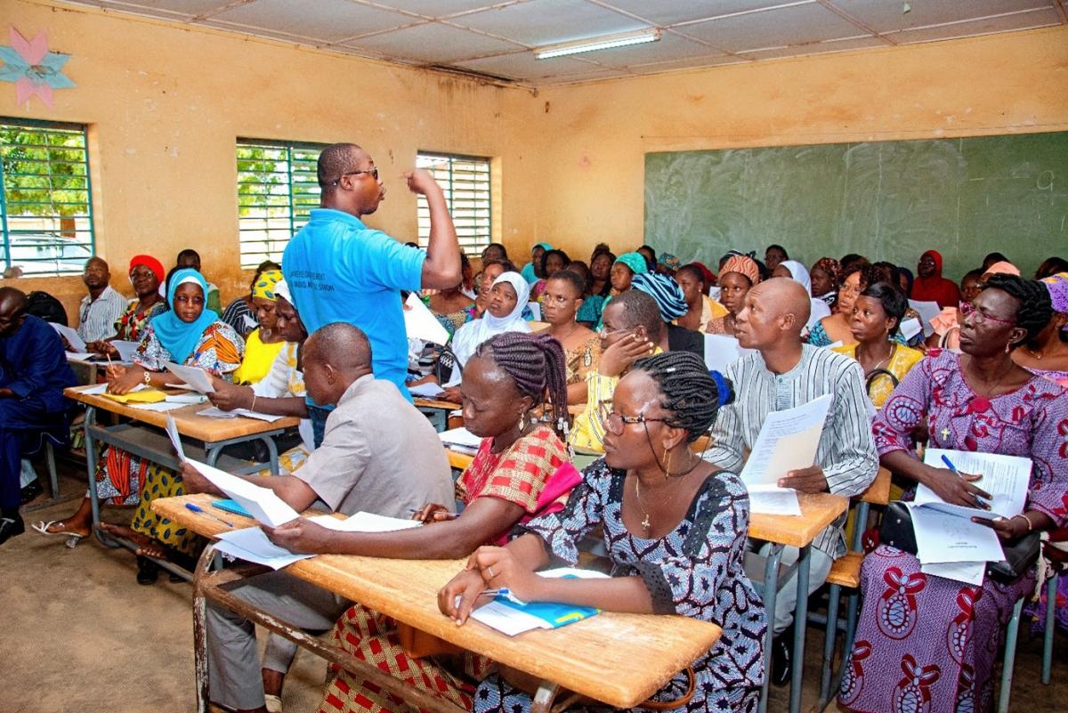 Aperçu des enseignants à la formation (Ph. D. Zongo)