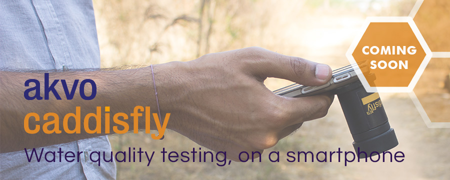 IRC partner Akvo will launch a smartphone-based drinking water testing system this year. Photo: Akvo