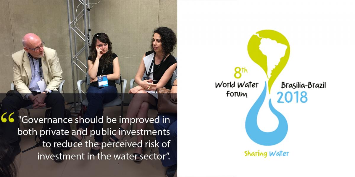 Catarina Fonseca at the World Water Forum 8