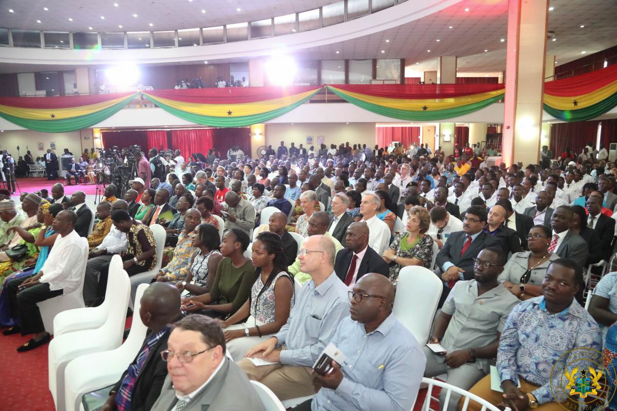 Cross section of stakeholders at the launch of Ghana's National Sanitation Campaign Cross section of stakeholders at the launch of Ghana's National Sanitation Campaign